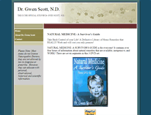 Tablet Screenshot of gwenscottnd.com